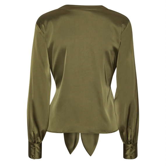 Karmamia Blair Bluse, Semi Rich Olive